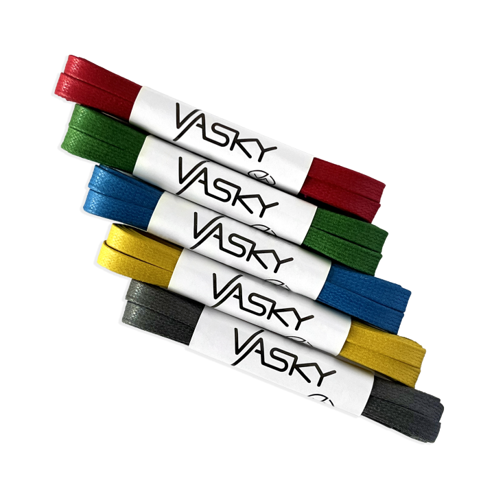 5 x Ploché Voskované Tkaničky  Barevné