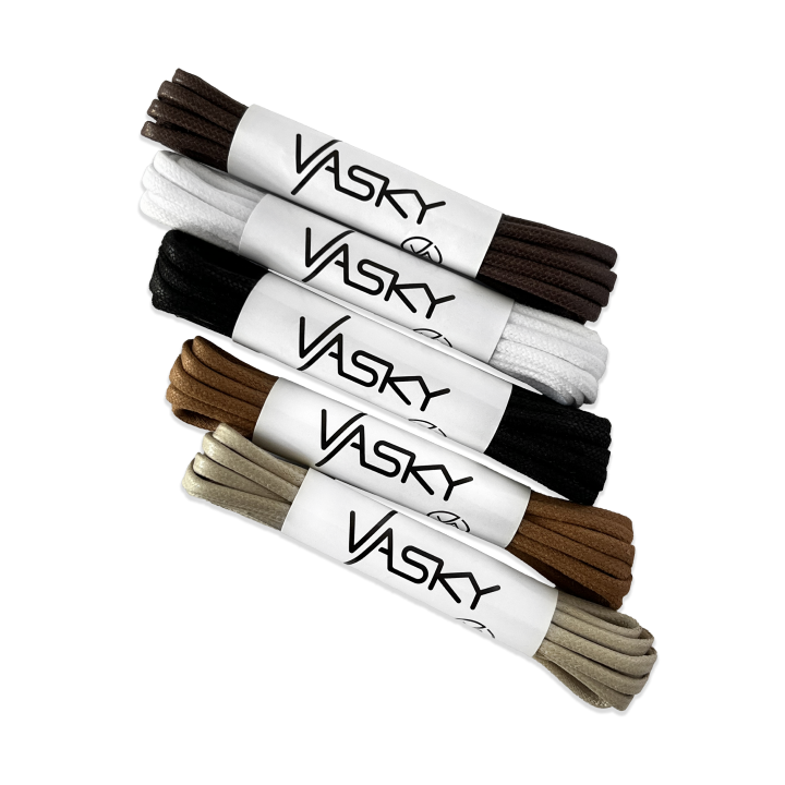 5 x Kulaté Voskované Tkaničky Neutrální